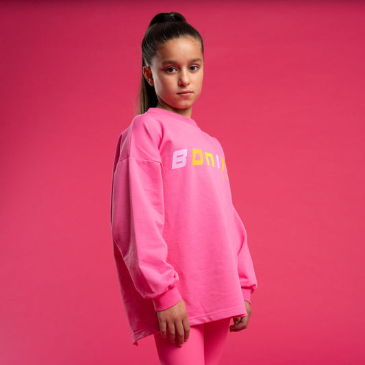 Pink Groove Sweatshirt