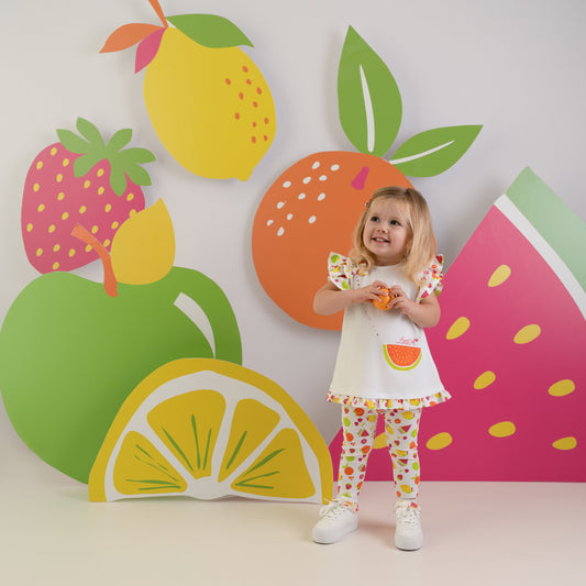 White Palmer Legging Set