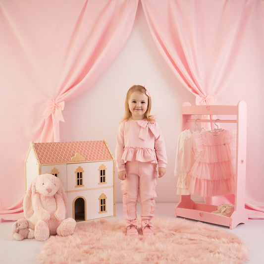 Pink Bowe Boots