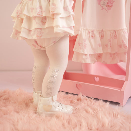 White Kerry Tights
