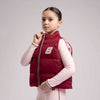 Burgundy & Pink Revive Gilet