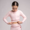 Pink Revive Long Sleeve Crop Top