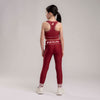 Burgundy Revive Leggings