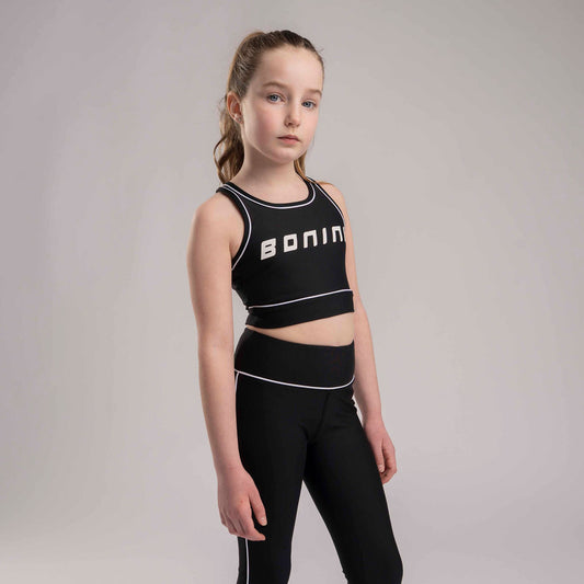 Black Revive Crop Top