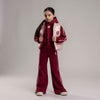 Burgundy & Pink Revive Gilet
