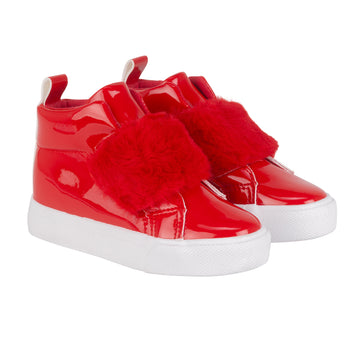 Red Furever High Tops