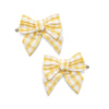 Lemon Afia Hair Clips