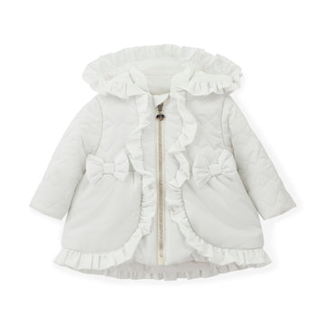 White Kaia Puff Jacket