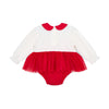Red Kimberly Romper