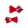 Red Kaylee Hair Clips