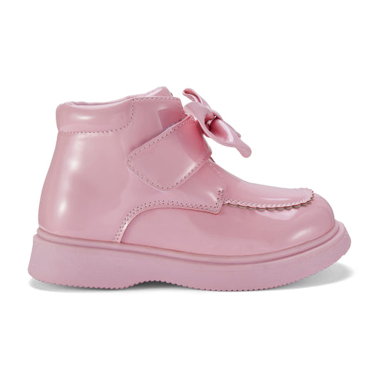 Pink Bowe Boots