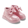 Pink Bowe Boots