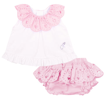 White Orla Jam Pant Set