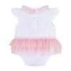 White Octavia Romper