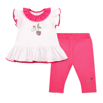 White Phoebe Legging Set