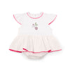 White Peggy Romper