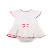 White Peggy Romper