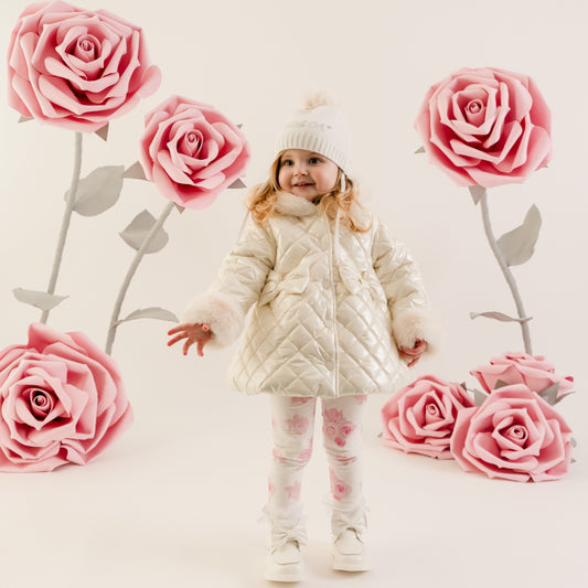 White Dolly Quilted Jacket