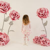 Pink Daisy Legging Set