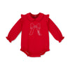 Red Eleisha Romper