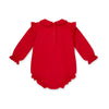 Red Eleisha Romper