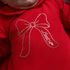 Red Eleisha Romper