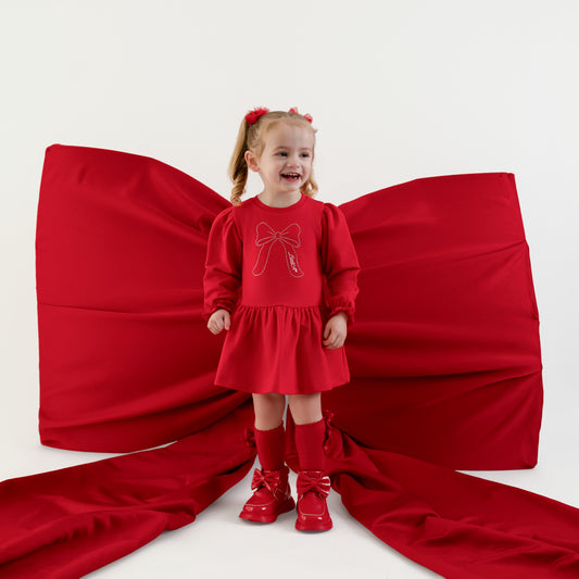 Red Esme Dress