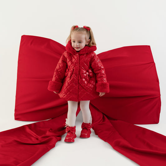 Red Dolly Quilted Jacket