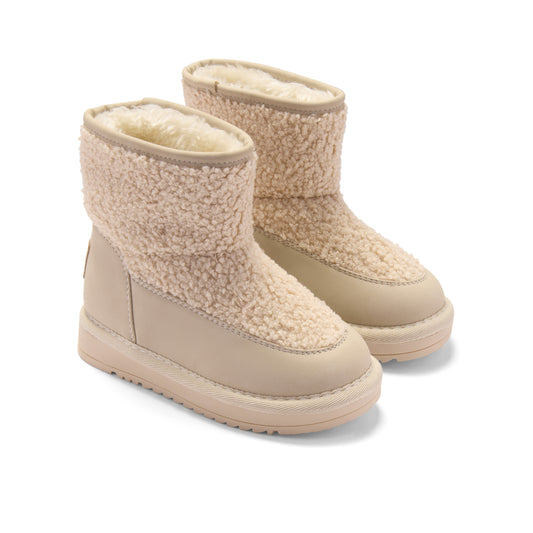 Beige Teddie Boot
