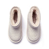 White Teddie Boots