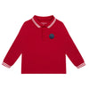 Red Bart Polo Top