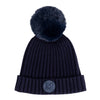 Navy Brooks Knitted Hat