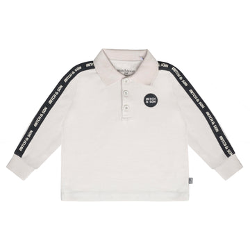 Light Grey Clayton Polo Top