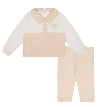 Beige Donny Polo Set