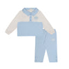 Blue Donny Polo Set