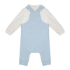 Blue Drew Dungaree Set