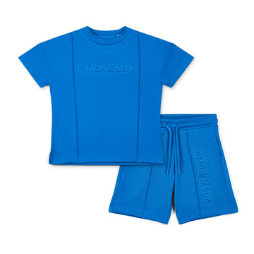 Blue Harper Shorts Set