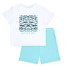 White Hendrick Shorts Set