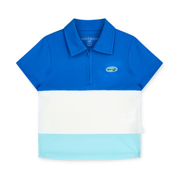 Blue Hugh Polo Top