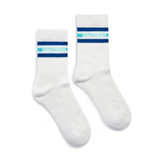 Blue Harlem Sports Socks