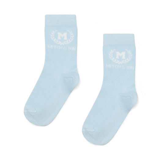 Blue and Sage Socks