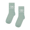 Blue and Sage Socks