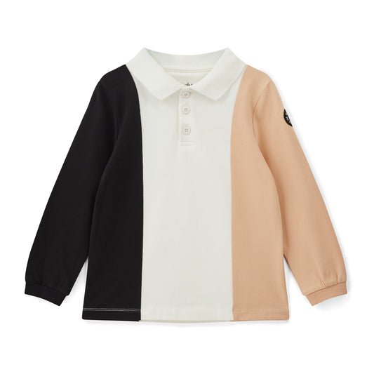 White Jace Polo Top