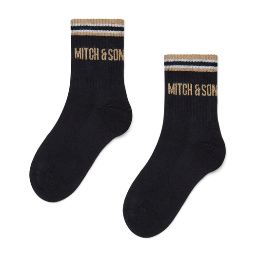 Black Lawson Sports Socks
