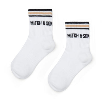White Lawson Sports Socks