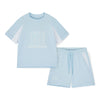 Blue Ollie Shorts Set