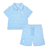 Blue Orion Shorts Set