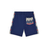 Navy Phoenix Shorts Set