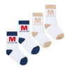 White Paden Socks