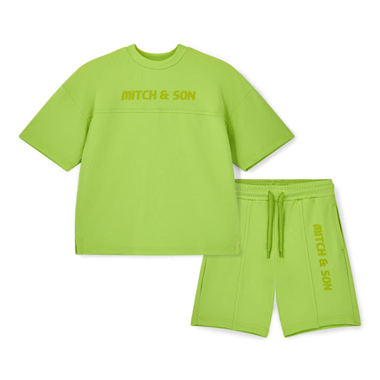 Lime Green Rory Shorts Set